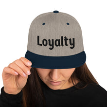 Load image into Gallery viewer, Snapback "Loyalty" Hat