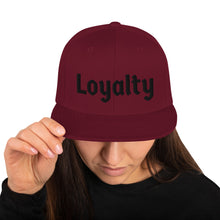 Load image into Gallery viewer, Snapback "Loyalty" Hat