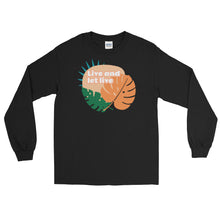 Load image into Gallery viewer, Men’s Long Sleeve "Let Live" Shirt