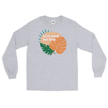 Load image into Gallery viewer, Men’s Long Sleeve "Let Live" Shirt