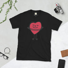 Load image into Gallery viewer, Short-Sleeve Unisex "Heart" Tee