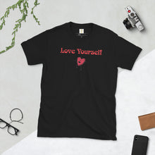 Load image into Gallery viewer, Short-Sleeve Unisex "Love Yourself" Tee - other colors