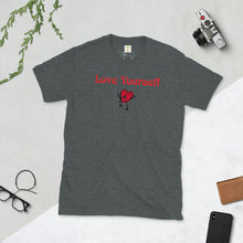 Load image into Gallery viewer, Short-Sleeve Unisex "Love Yourself" Tee - other colors