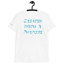 Load image into Gallery viewer, Short-Sleeve Unisex "Isaiah 43:7" T-Shirt