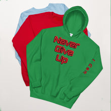 Load image into Gallery viewer, Unisex "Never Give Up" Hoodie