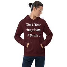 Load image into Gallery viewer, Unisex "Smile" Hoodie - dark colors