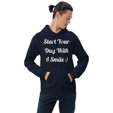 Load image into Gallery viewer, Unisex "Smile" Hoodie - dark colors