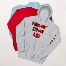 Load image into Gallery viewer, Unisex "Never Give Up" Hoodie