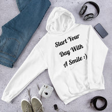Load image into Gallery viewer, Unisex "Smile" Hoodie - light colors