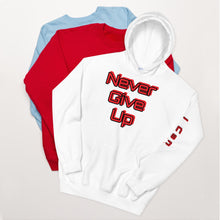 Load image into Gallery viewer, Unisex "Never Give Up" Hoodie