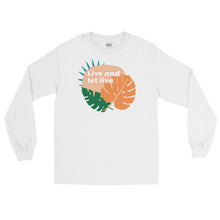 Load image into Gallery viewer, Men’s Long Sleeve &quot;Let Live&quot; Shirt
