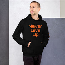 Load image into Gallery viewer, Unisex &quot;Never Give Up&quot; Hoodie
