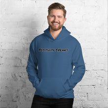 Load image into Gallery viewer, Unisex Positivity Speaks&quot; Hoodie - light colors
