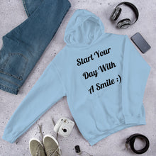 Load image into Gallery viewer, Unisex &quot;Smile&quot; Hoodie - light colors
