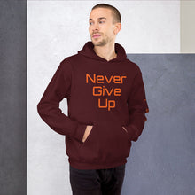 Load image into Gallery viewer, Unisex &quot;Never Give Up&quot; Hoodie
