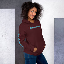 Load image into Gallery viewer, Unisex &quot;Positivity Speaks&quot; Hoodie - dark colors
