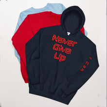 Load image into Gallery viewer, Unisex &quot;Never Give Up&quot; Hoodie
