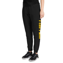 Load image into Gallery viewer, Unisex &quot;I Can I Will&quot; Joggers
